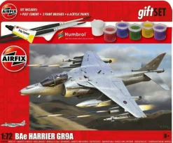 Airfix 1:72 Bae Harrier Gr9A Large Model Starter Set Flash Sale