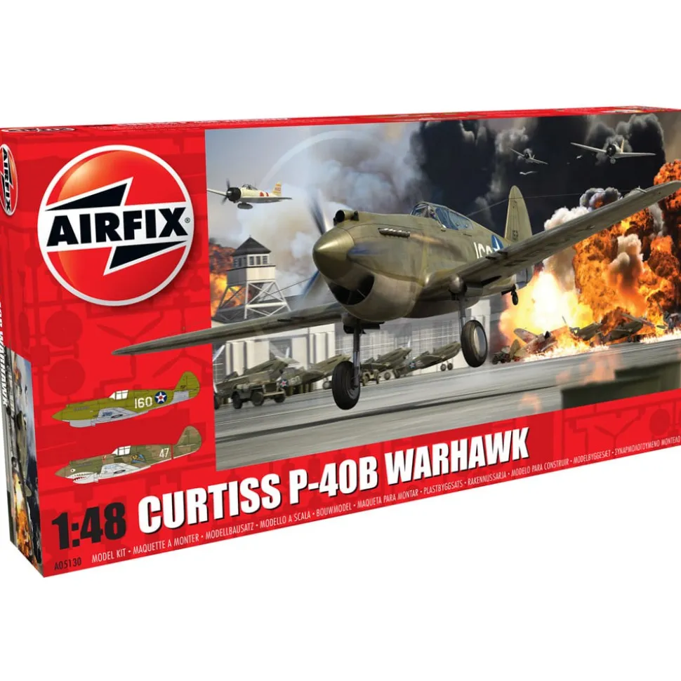 Airfix 1:48 Curtiss P-40B Warhawk Model Kit Store
