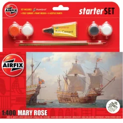 Airfix 1:400 Mary Rose Small Model Starter Kit Store