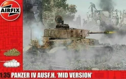 Airfix 1:35 Panzer Iv Ausf.H. 'Mid Version' Model Kit Cheap