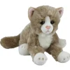 Antics Soft Touch Tabby Beige Cat Lying 36cm Outlet