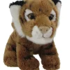 Antics Soft Touch Wild Animals 15cm Baby Brown Tiger New