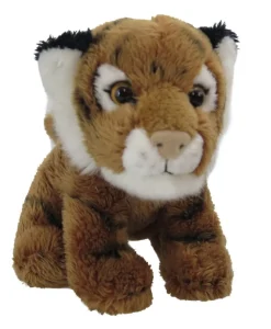 Antics Soft Touch Wild Animals 15cm Baby Brown Tiger New