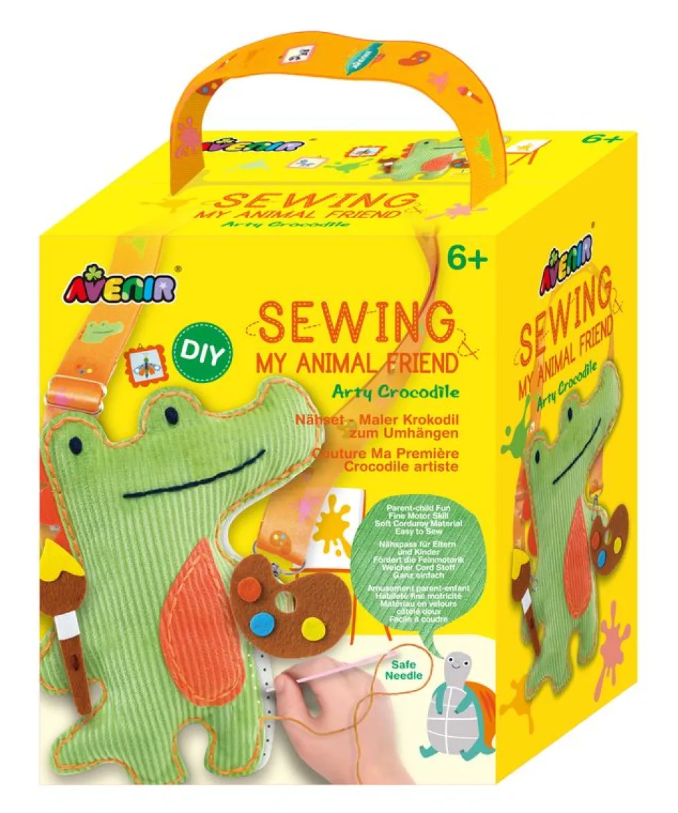 Avenir Diy Sewing My Animal Friend Arty Crocodile Fashion