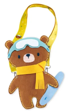 Avenir Diy Sewing My Animal Friend Snowboarding Bear New