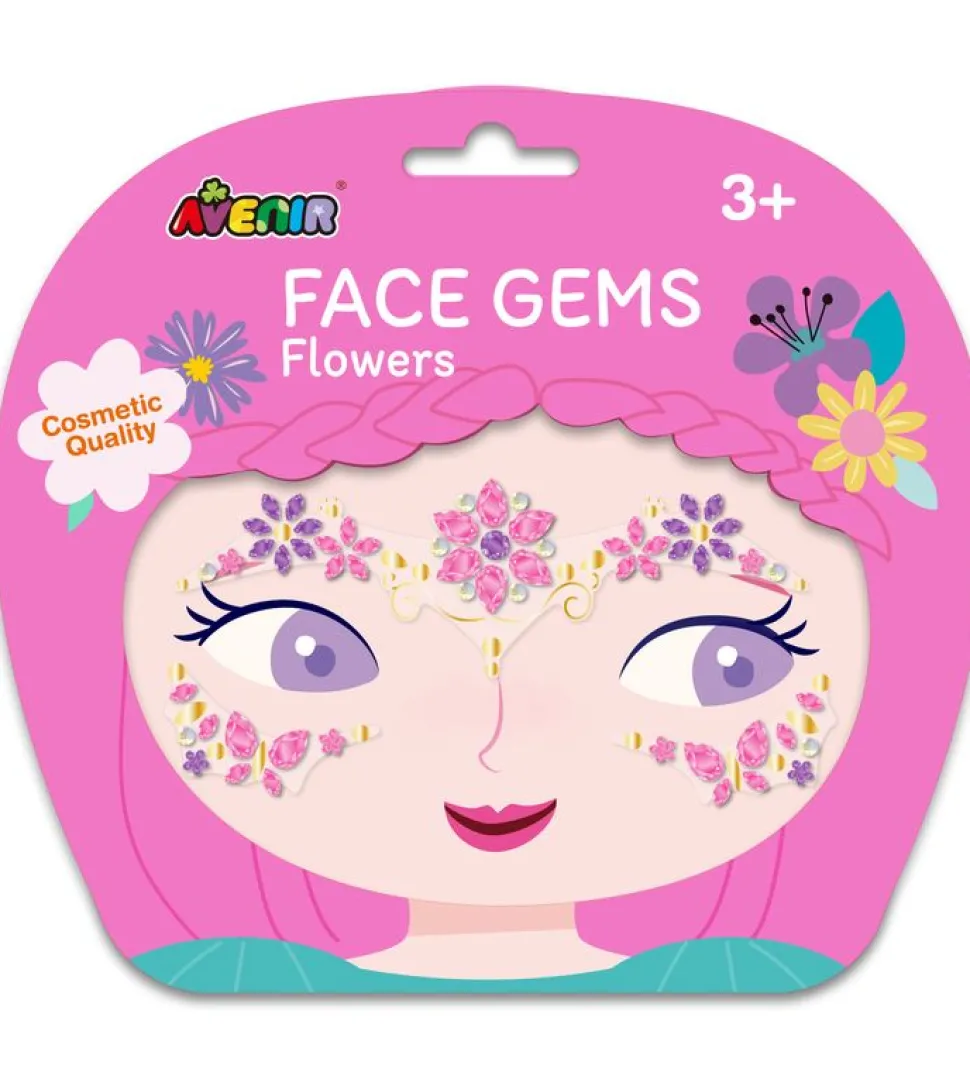 Avenir Face Gems Flower Cheap