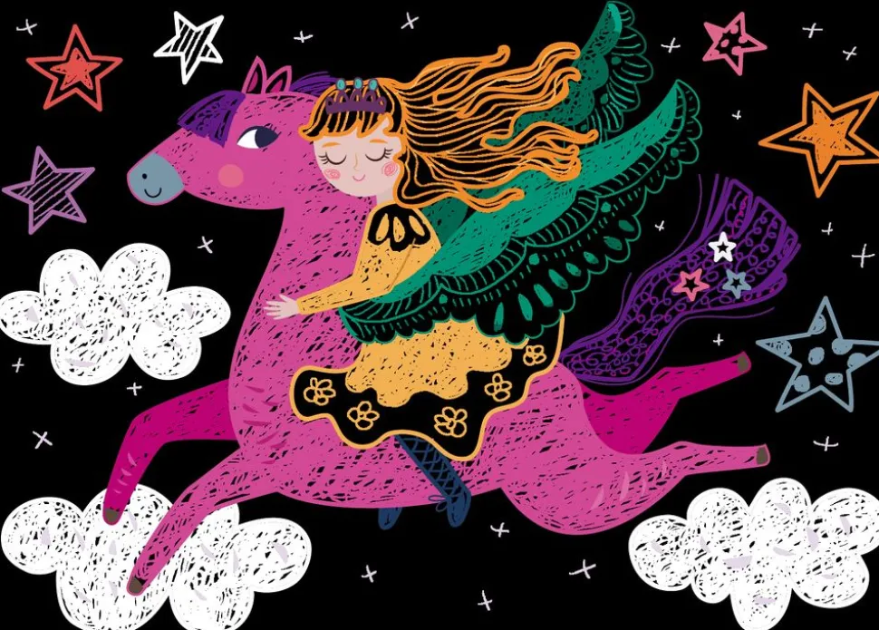 Avenir Mini Scratch Book - Princess New