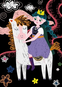 Avenir Mini Scratch Book - Princess New