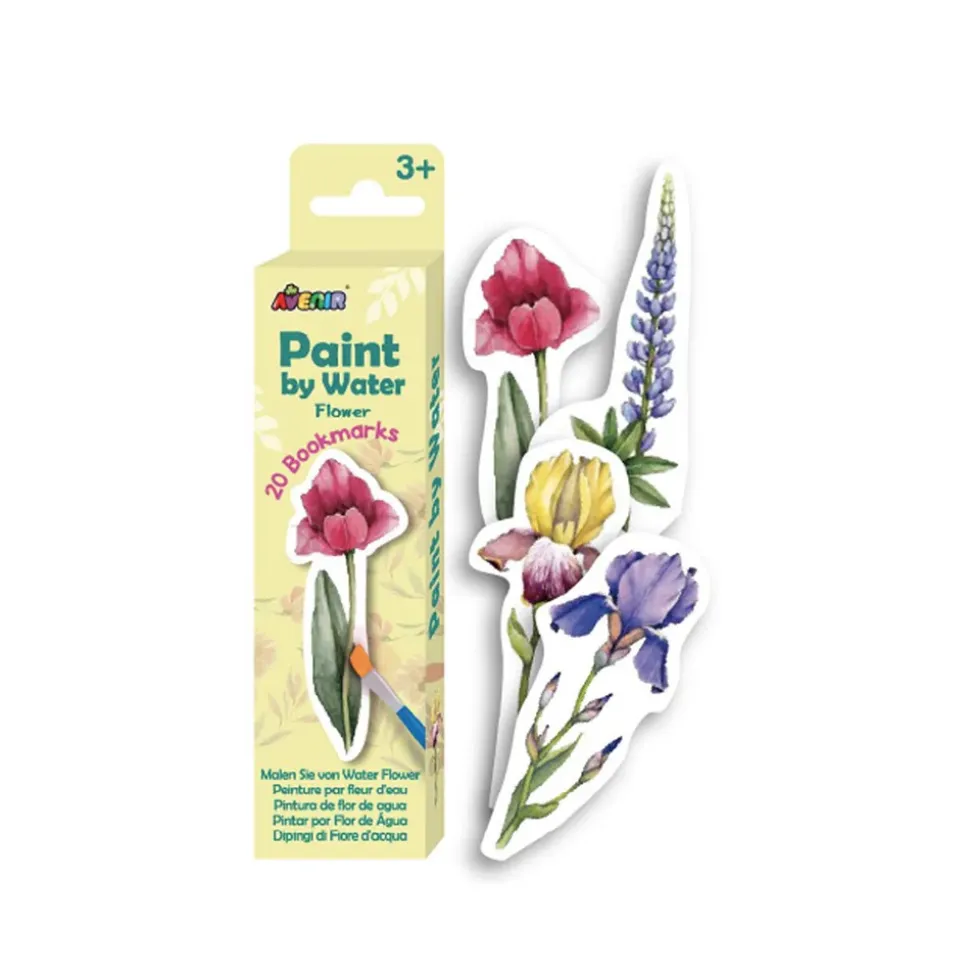 Avenir Paint By Water Flower Bookmarks Hot