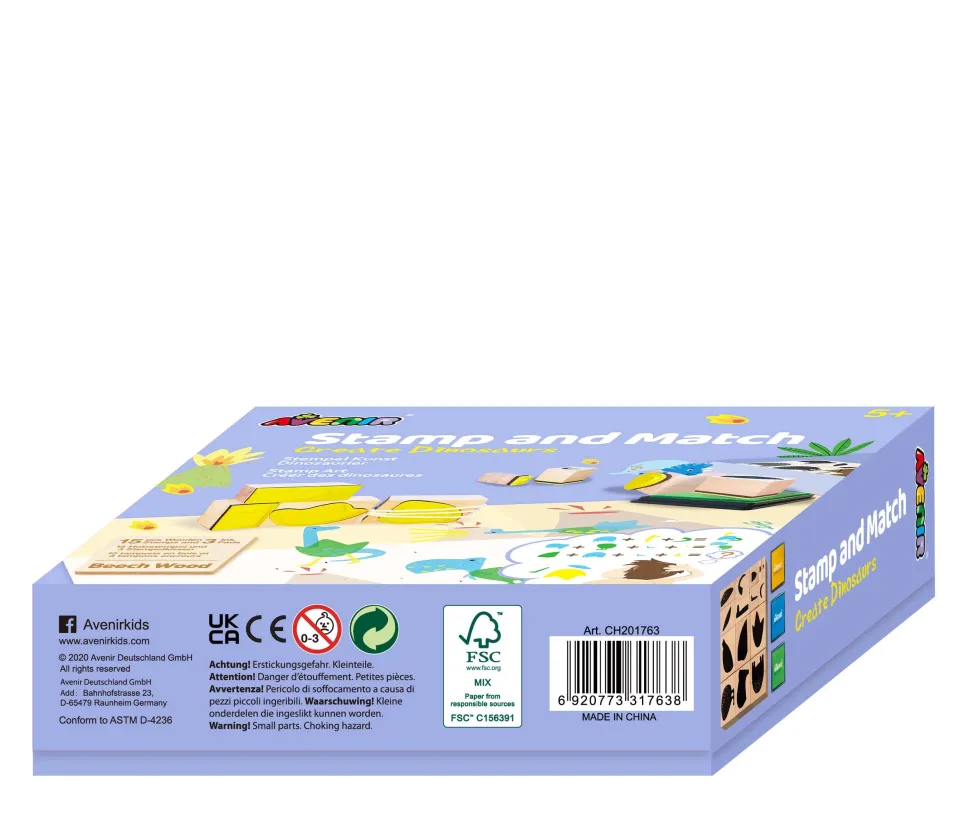 Avenir Stamp And Match Art Create Dinosaurs Flash Sale