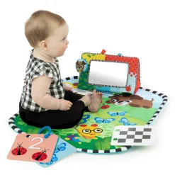 Baby Einstein Disovery Garden Tummy Time Mat & Mirror Best Sale