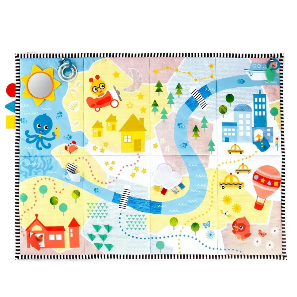 Baby Einstein Sea & City Sensory Playscape Plush Activity Mat Online