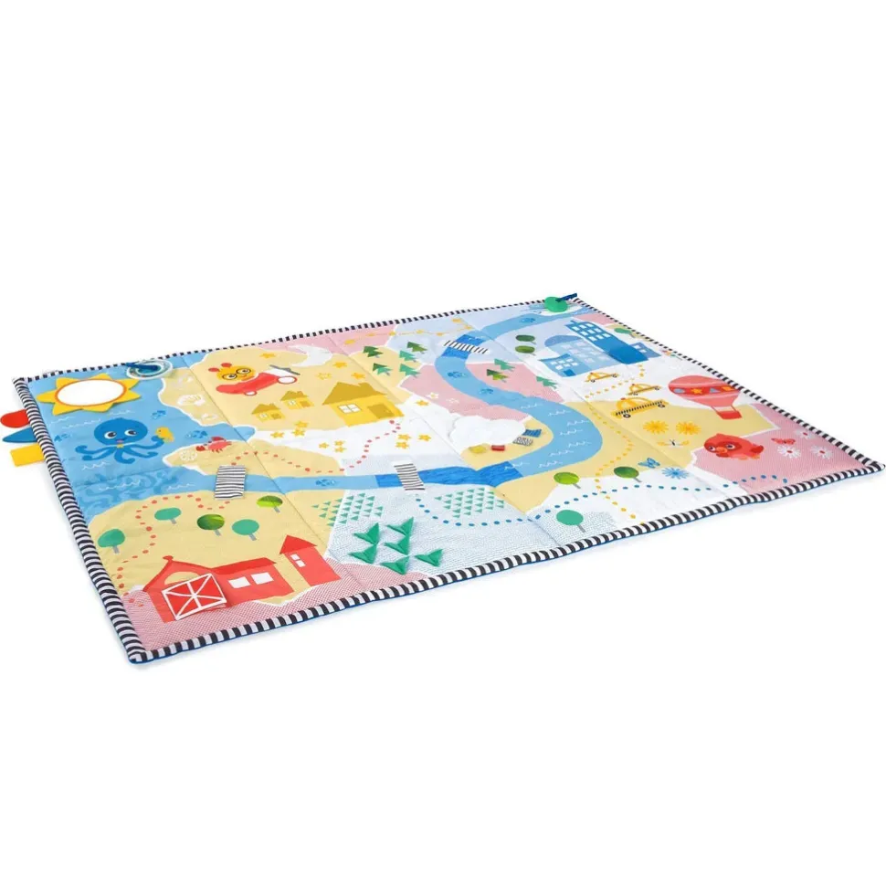 Baby Einstein Sea & City Sensory Playscape Plush Activity Mat Online