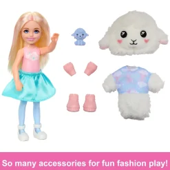 Barbie Chelsea Cutie Reveal Cozy Cute Tees Series Lamb Doll Online