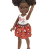 Barbie Club Chelsea Doll Heart Print Skirt Outlet