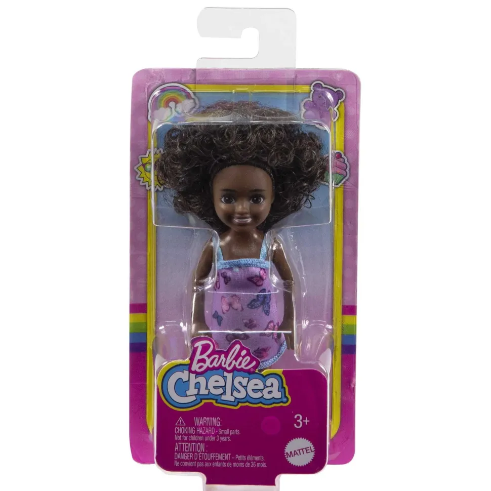 Barbie Club Chelsea Doll Butterfly Print Dress New