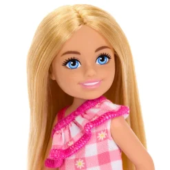 Barbie Club Chelsea Doll Gingham Dress Cheap