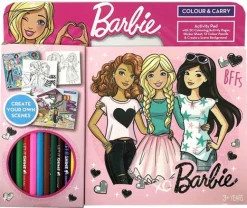 Barbie Colour & Carry Activity Pad Online