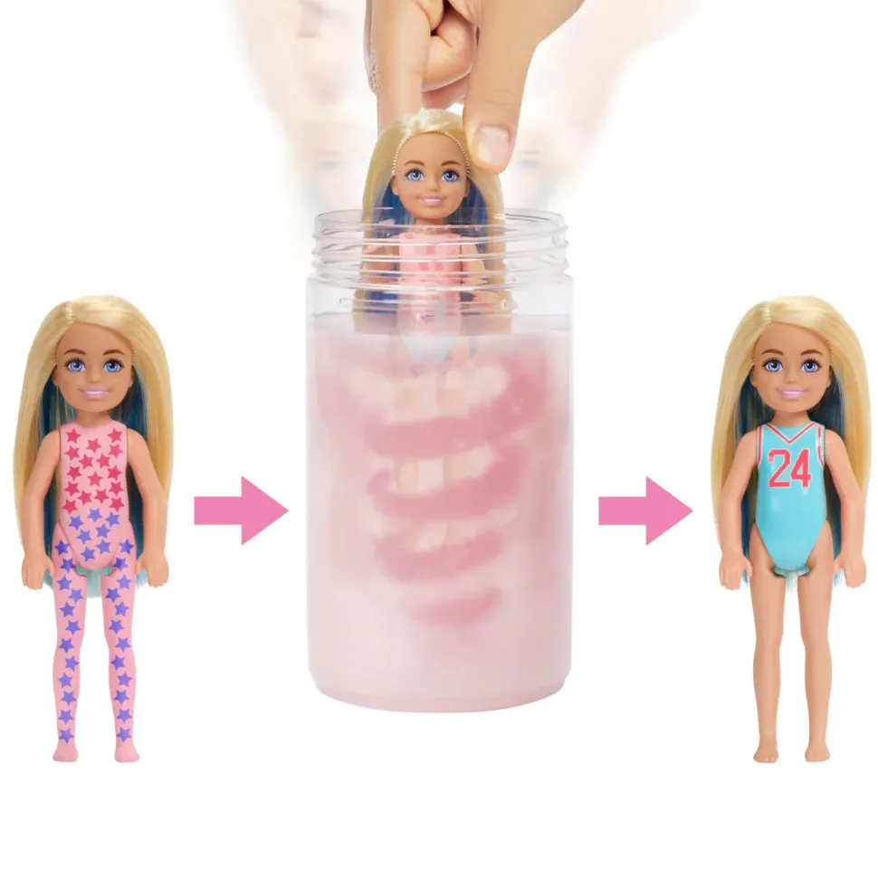 Barbie Colour Reveal Chelsea Doll Sports Series Single Pack Cheap