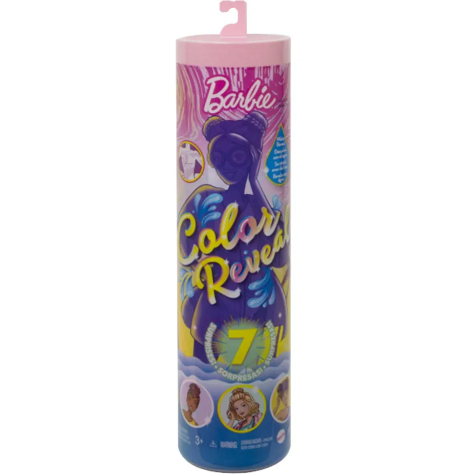 Barbie Colour Reveal Doll Pale Pink Tube Shop