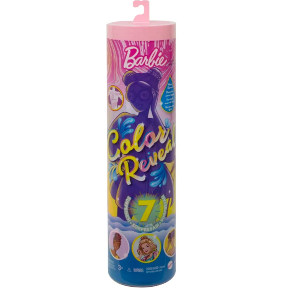 Barbie Colour Reveal Doll Pale Pink Tube Shop