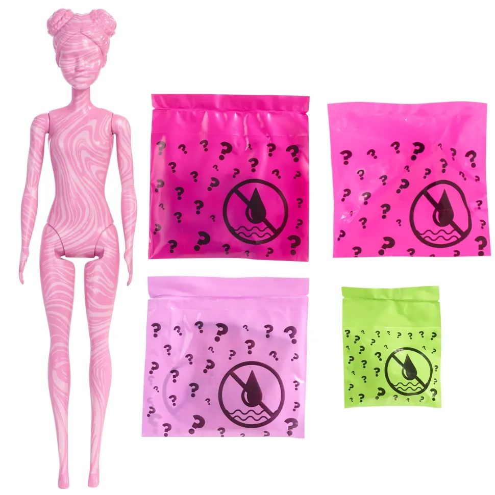 Barbie Colour Reveal Doll Pale Pink Tube Shop