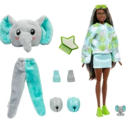 Barbie Cutie Reveal Jungle Series Elephant Doll Online