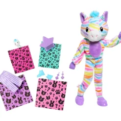 Barbie Cutie Reveal Zebra Doll & Accessories, Color Dream Series with 10 Surprises Cheap