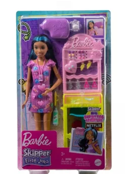 Barbie Doll Skipper First Jobs - Ear Piercer Set New
