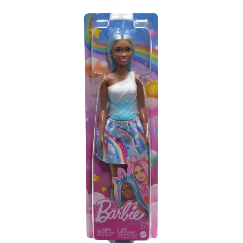 Barbie Dreamtopia Unicorn Doll With Blue Hair Shop
