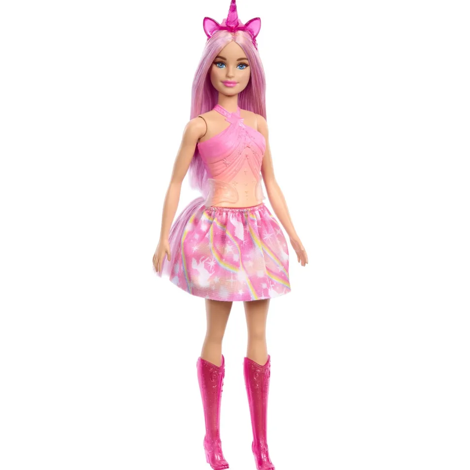 Barbie Dreamtopia Unicorn Doll With Pink Hair Fashion