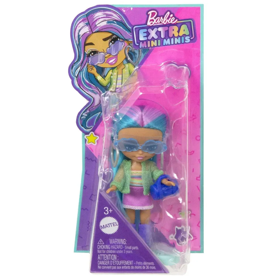Barbie Extra Mini Minis Doll With Blue Hair Shop