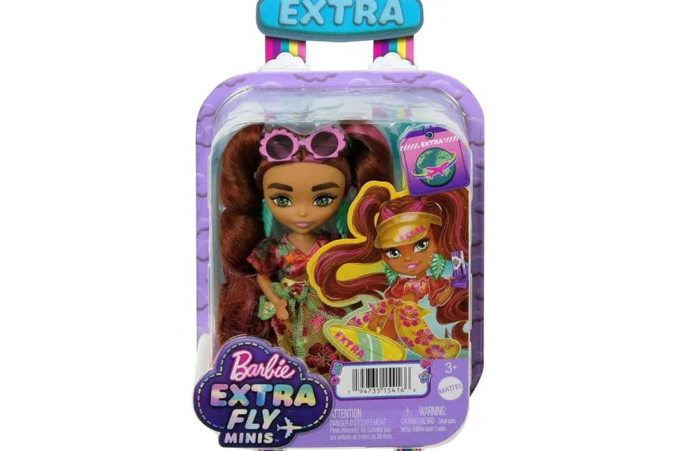 Barbie Extra Minis Doll Fly Pink Flower Skirt Online