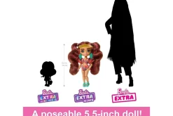 Barbie Extra Minis Doll Fly Pink Flower Skirt Online
