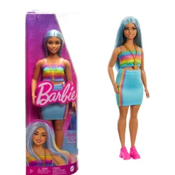 Barbie Fashionistas 65th Anniversary Doll #218 With Blue Hair Shop