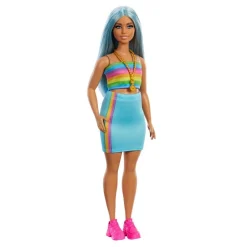 Barbie Fashionistas 65th Anniversary Doll #218 With Blue Hair Shop