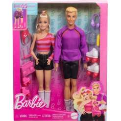 Barbie Ken & 65th Anniversary Fashionista Doll 2 Pack Hot