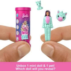 Barbie Mini land Cutie Reveal Doll Cheap