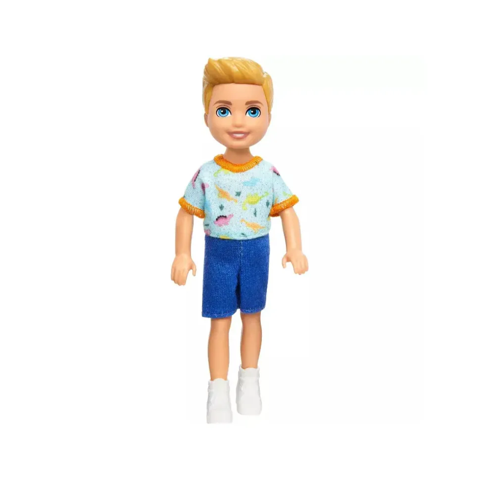 Barbie New Chelsea Friend - Boy with Dinosaur Shirt Doll Hot