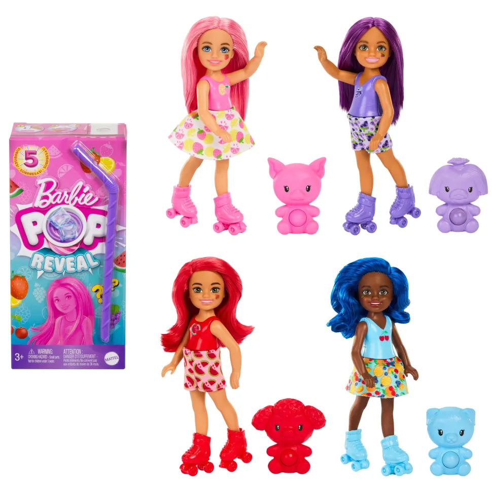 Barbie Pop Reveal Fruit Series Chelsea Doll Flash Sale