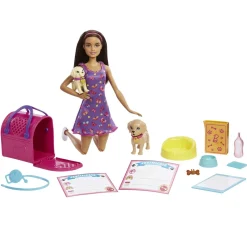 Barbie Pup Adoption Doll And Accessories Clearance