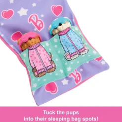 Barbie Puppy Slumber Party Playset Fashion
