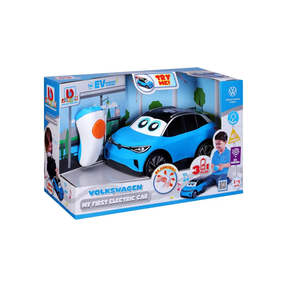 BB Junior Bbjunior Remote Control 2.4Ghz Volkswagen My First Electric Car With Lights And Sounds Hot