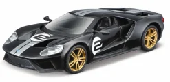 Bburago 1:32 Ford GT Heritage Edition Vehicle 2017 Ford GT Black Best Sale