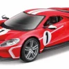 Bburago 1:32 Ford GT Heritage Edition Vehicle 2018 Ford GT Red Hot
