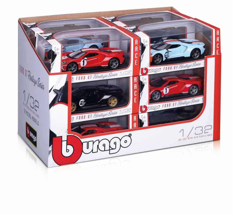 Bburago 1:32 Ford GT Heritage Edition Assorted Sale