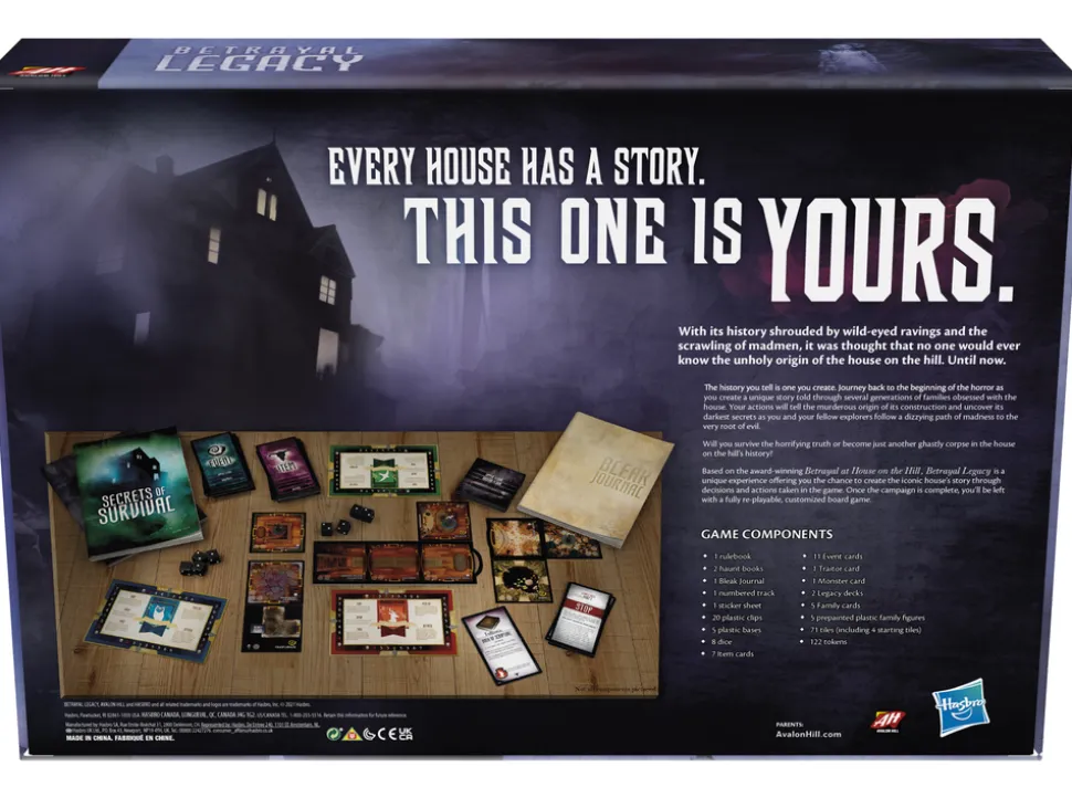 Hasbro Gaming Betrayal Legacy Fashion