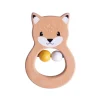 Big Jigs Wooden Fox Rattle Discount