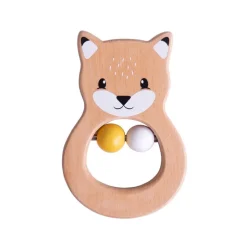 Big Jigs Wooden Fox Rattle Discount