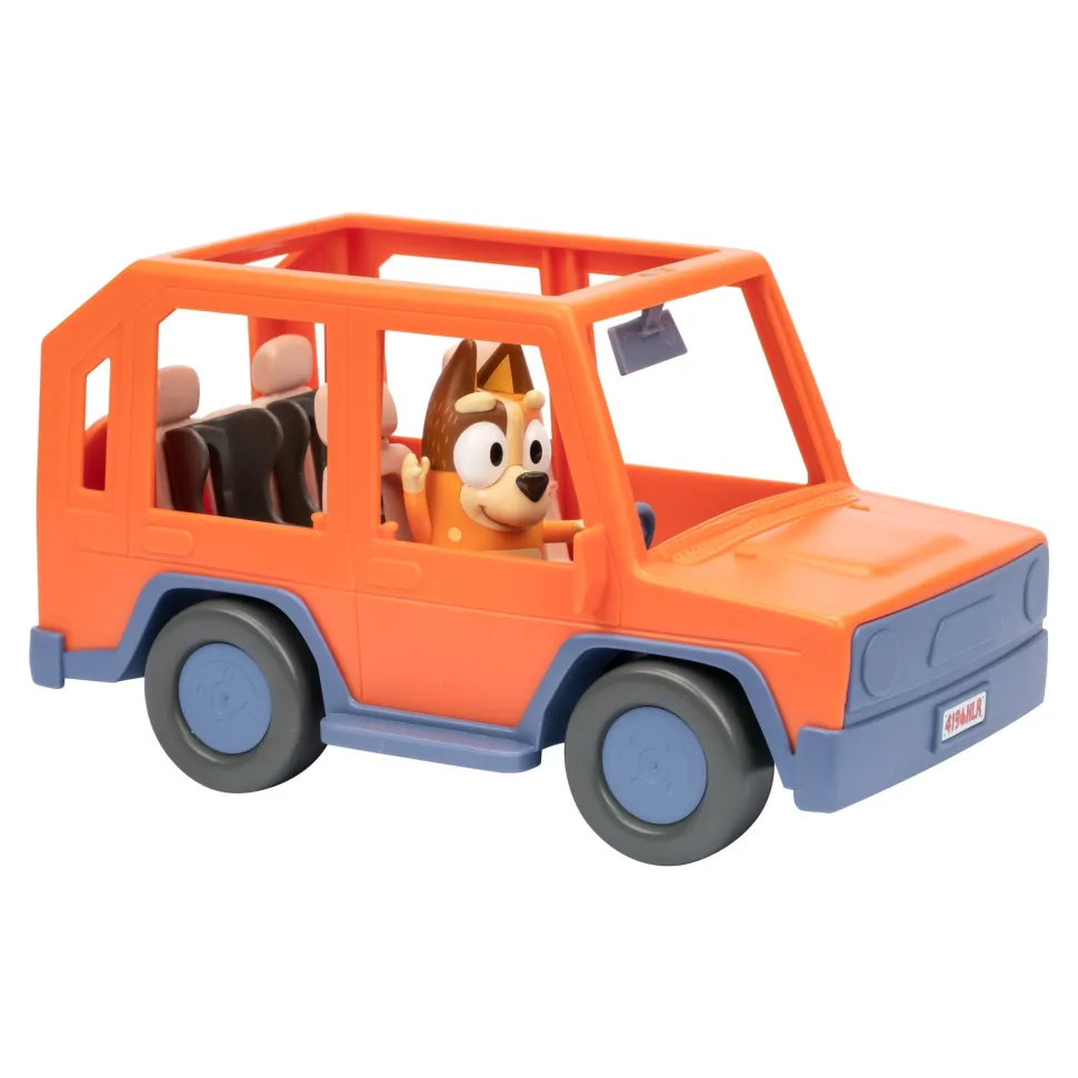 Bluey Series 11 Heeler Family Road Trip 4WD Vehicle Sale